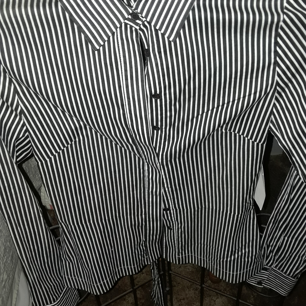 Bailey 44  striped top with LONG SLEEVES